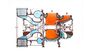 Turbocompresseur d'HOMME de la série IHI de la turbine axiale NA/TCA pour Marine Diesel Engine